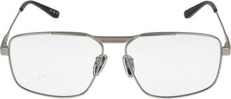 Balenciaga Bb 0418Sk Zonnebril - unisex - Brillen - Grijs - 62 MM - Nylon - Accessoires