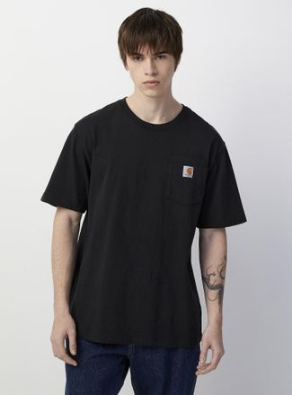 Carhartt Work in Progress Mens Logo pocket T-shirt