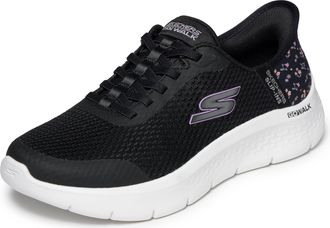 Skechers Womens Go Walk Flex Lily Rose Hands Free Slip-ins Trainers, Black, 37.5 EU Weit