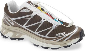 Salomon Gender Inclusive XT-6 Sneaker in Earth Brown at Nordstrom, Size 12.5 Womens