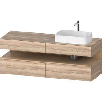 Duravit Qatego Consola Mueble Bajo Lavabo, 2 Extensiones, 2 - Duravit