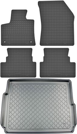 OEM Peugeot 3008 Ii Crossover Desde Septiembre De 2019. Juego De Alfombrillas De Goma Para Coche + Alfombrilla Para Maletero