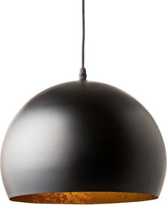 Global Interiors Hängelampe Black Golden Bowl - ø 30 cm