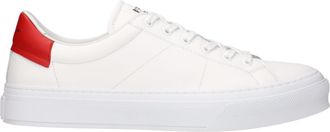 Givenchy White Leather Low Top Mens Sneakers