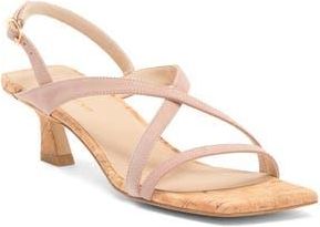 Stuart Weitzman Oasis 50 Kitten Heel Slingback Sandal in Dolce at Nordstrom Rack, Size 9.5
