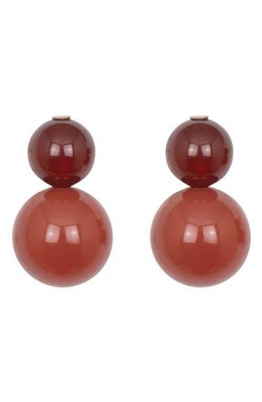 Jennifer Behr Cara Drop Earrings in Carnelian at Nordstrom