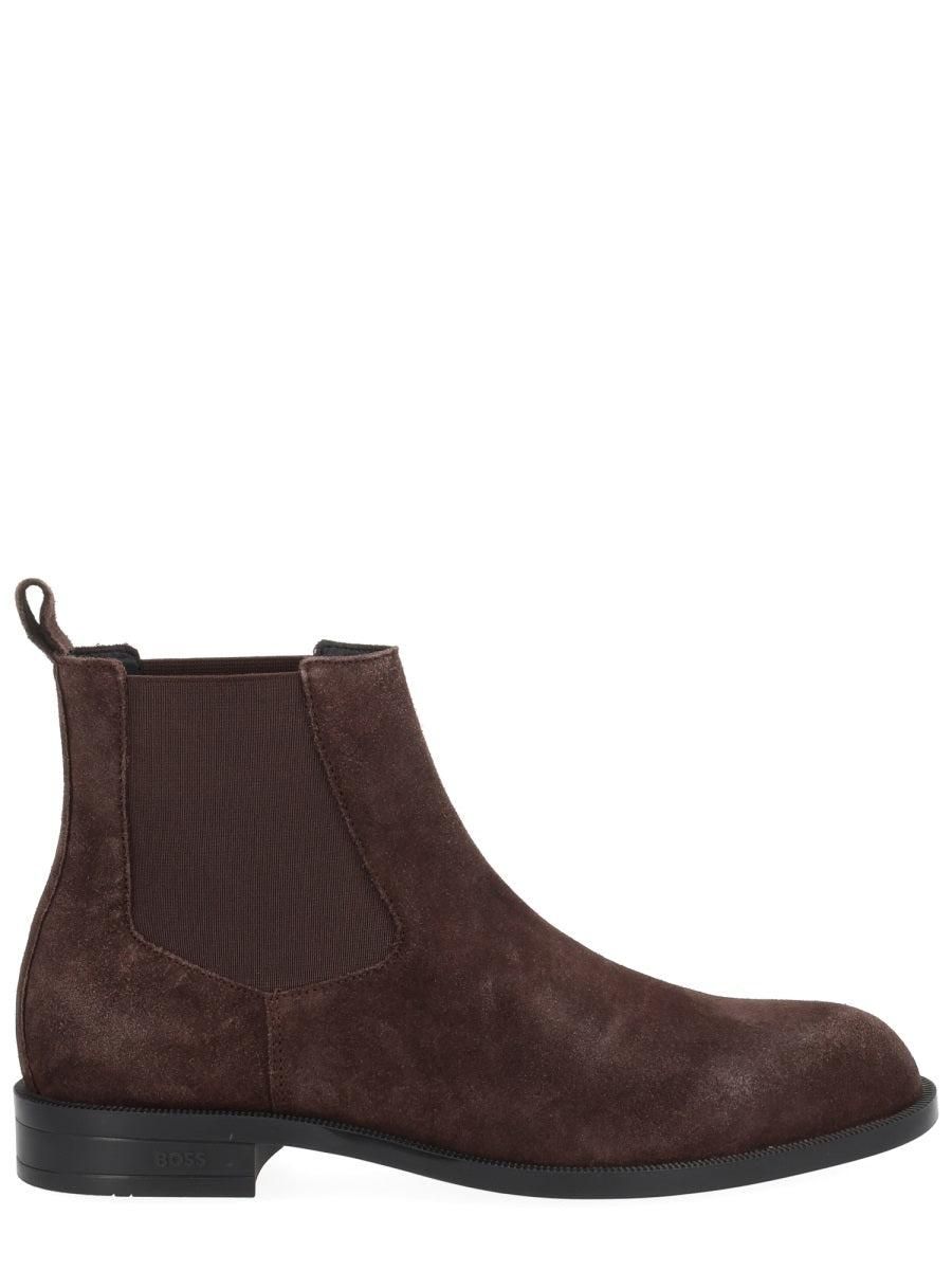 Florsheim Norwalk Side Zip Boots Mens Shoes Brown Crazy 
