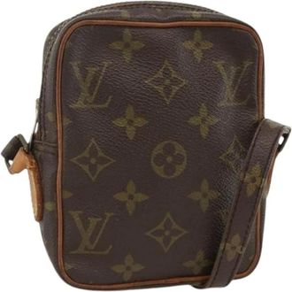 Louis Vuitton Pre-owned Cross Body Bags, female, Brown, Size: ONE SIZE Pre-owned Vintage Monogram Shoulder Bag