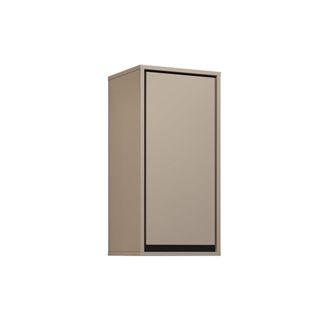 Petits Meubles Armario de pared 1 puerta paneles laminados topo