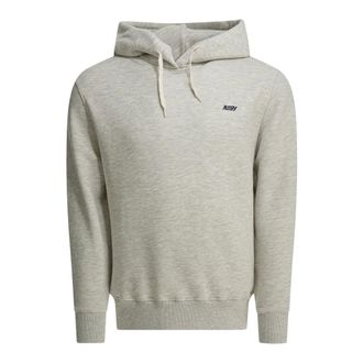 Autry Felpa con cappuccio con logo ricamato - - Sweatshirts & Hoodies - Uomo - Grigio - M