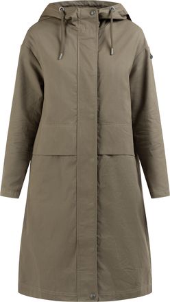 Dreimaster Dreimaster overgangsjas Dames olijf