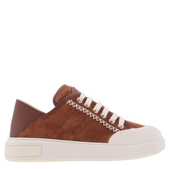 Bally Marily Calf Suede Sneakers, Brand Size 35 ( US Size 4.5 )