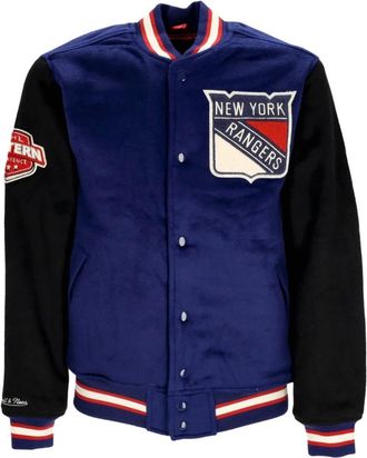 Mitchell & Ness NHL Team Legacy Varsity Jacket - Heren - Bomber jackets - Veelkleurig - XL - Wol - Jassen
