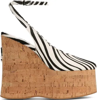 Naked Wolfe Tansy White Patent in Zebra at Nordstrom, Size 38