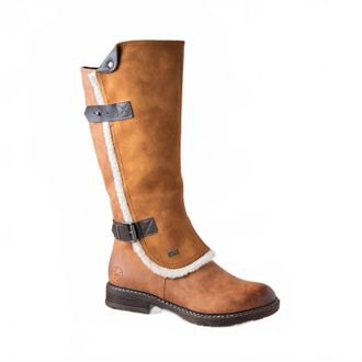 Rieker Womens Tall Boot In Brown