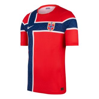 Nike Norway 2026/27 Match Home Aero-FIT Authentic Jersey Chile Red White IB5170-673