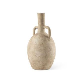 Mercana Zenni Ceramic Vase in Beige at Nordstrom, Size Small