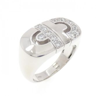 Bulgari White Gold White Gold (18K) Band Ring (Pre-Owned)