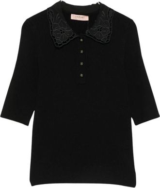Twinset Donna, Top, Nero, S, new
