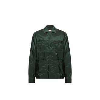 Moncler Moncler Shirt Jacket Jacket, Men, Green, Size: 3xl
