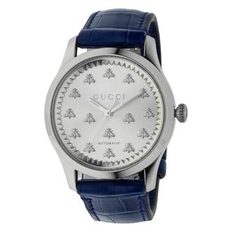Gucci G-Timeless Automatic Silver Dial Watch YA1264214