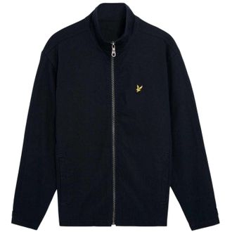Lyle & Scott Heren Twill jas met hoge hals (Blauw)