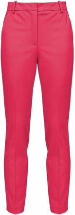 Pinko Bello Broeken - Dames - Vrijetijds broeken - Roze - XL - Leer - Broeken