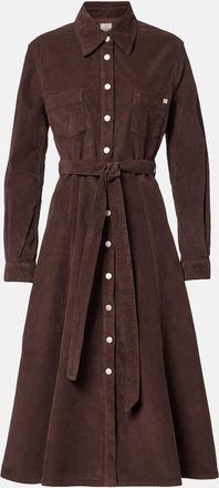 AG - Adriano Goldschmied Marseille corduroy shirt dress