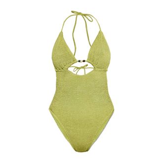 Bond-Eye Badmode, Dames, Groen, ONE Size, Badpak met kralen Fowler