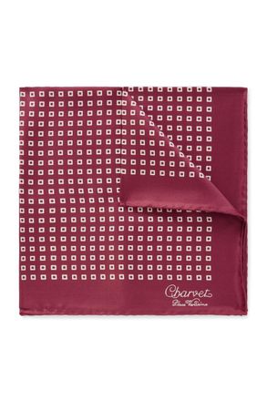Charvet Printed Silk-Twill Pocket Square