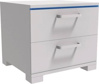 Habitat et Jardin Mesa De Noche Led Karina - Blanco
