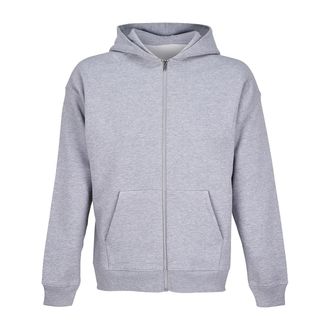 SOLS Unisex Adult Jelo Full Zip Hoodie (Grey Marl) - Size X-Large