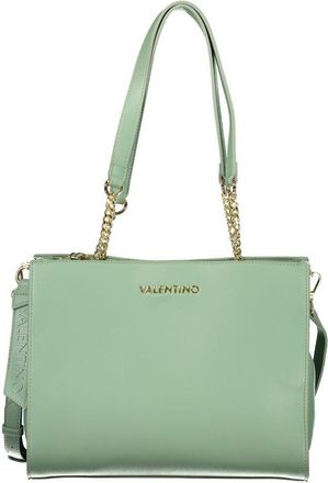 Mario Valentino Verde Poliuretano Womens Bag with Compartments and Womens Pockets