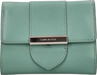 Lancaster Leren Portemonnee - Dames - Portefeuilles - Groen - ONE Size - Leer - Accessoires