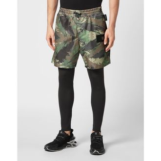 Plein Sport Running Pants Men in Black/multicolored at Nordstrom, Size X-Small
