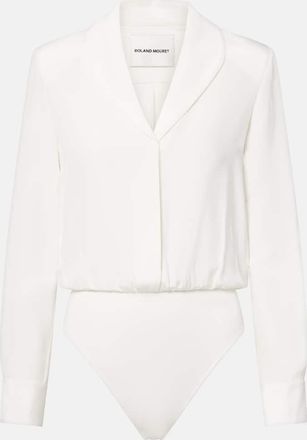 Roland Mouret Silk satin bodysuit