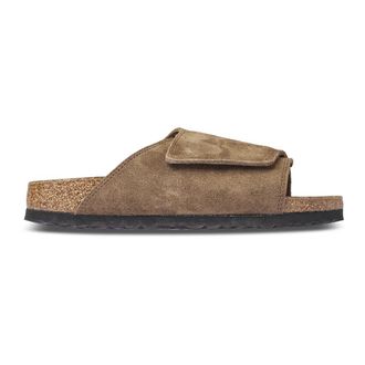 Birkenstock Sliders, female, Brown, Size: 11 US Solana