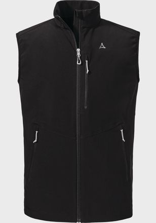 Sch&ouml;ffel Funktionsweste SCH&Ouml;FFEL Softshell Vest Tonion M, Herren, Gr. 46, schwarz (9990, schwarz), Oberstoff : Aussenseite: 92% Polyester 8% Elasthan Innenseit
