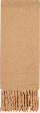 Max Mara Osso Fringed Alpaca Scarf