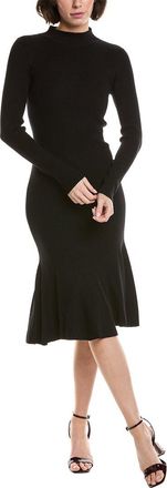 T Tahari Knit Flare Midi Dress