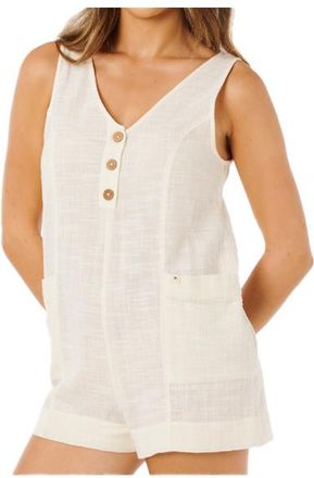 Rip Curl Classic Surf Romper Jumpsuit f&uuml;r Damen | beige/wei&szlig;