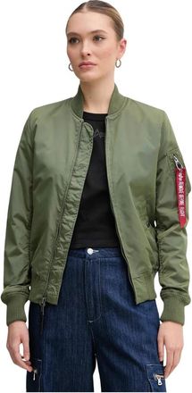 Alpha Industries Bomber Jassen - Dames - Bomber jackets - Groen - XS - Jassen