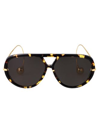 Bottega Veneta Aviator Sonnenbrille Bv1273 S 005