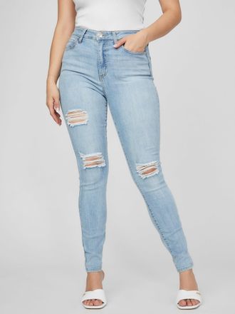Guess Eco Simmone High-Rise Skinny Jeans