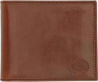 The Bridge Herenportemonnee Dollar - Heren - Portefeuilles - Bruin - ONE Size - Accessoires