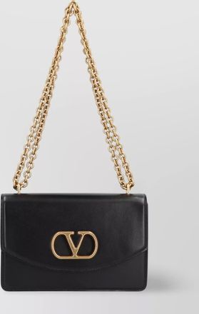 Valentino leather shoulder bag chain strap