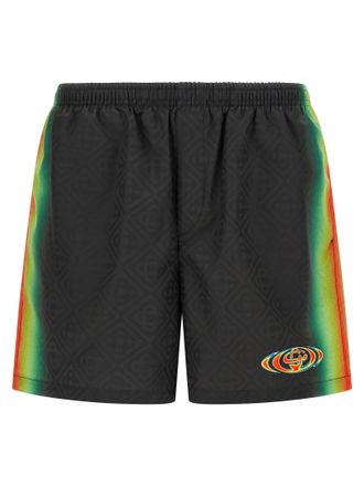 Casablanca Multicolor Polyester Swim Mens Shorts
