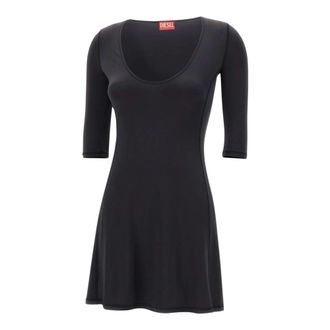 Diesel D-Elphin Dress - female - Diesel - Short Dresses - Black - XS - Dresses
