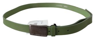 Costume National Leather Buckle Waist Men Mens Belt