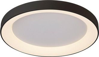 Mantra Inspired Mantra Niseko Ring Plafón 65cm 48W LED, 3000K, 3900lm, Negro, 3 años de Garantía